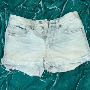 BDG low rise denim shorts